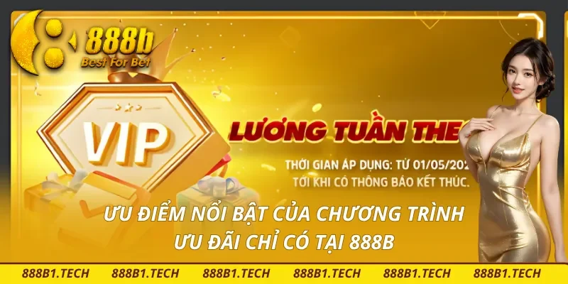 Điểm mạnh khiến các chương trình ưu đãi tại 888B trở nên hot