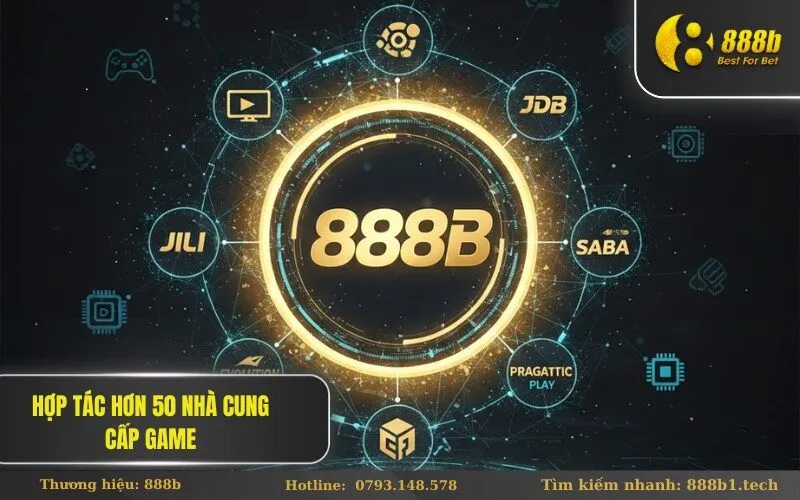 Hợp Tác Hơn 50 Nhà Cung Cấp Game